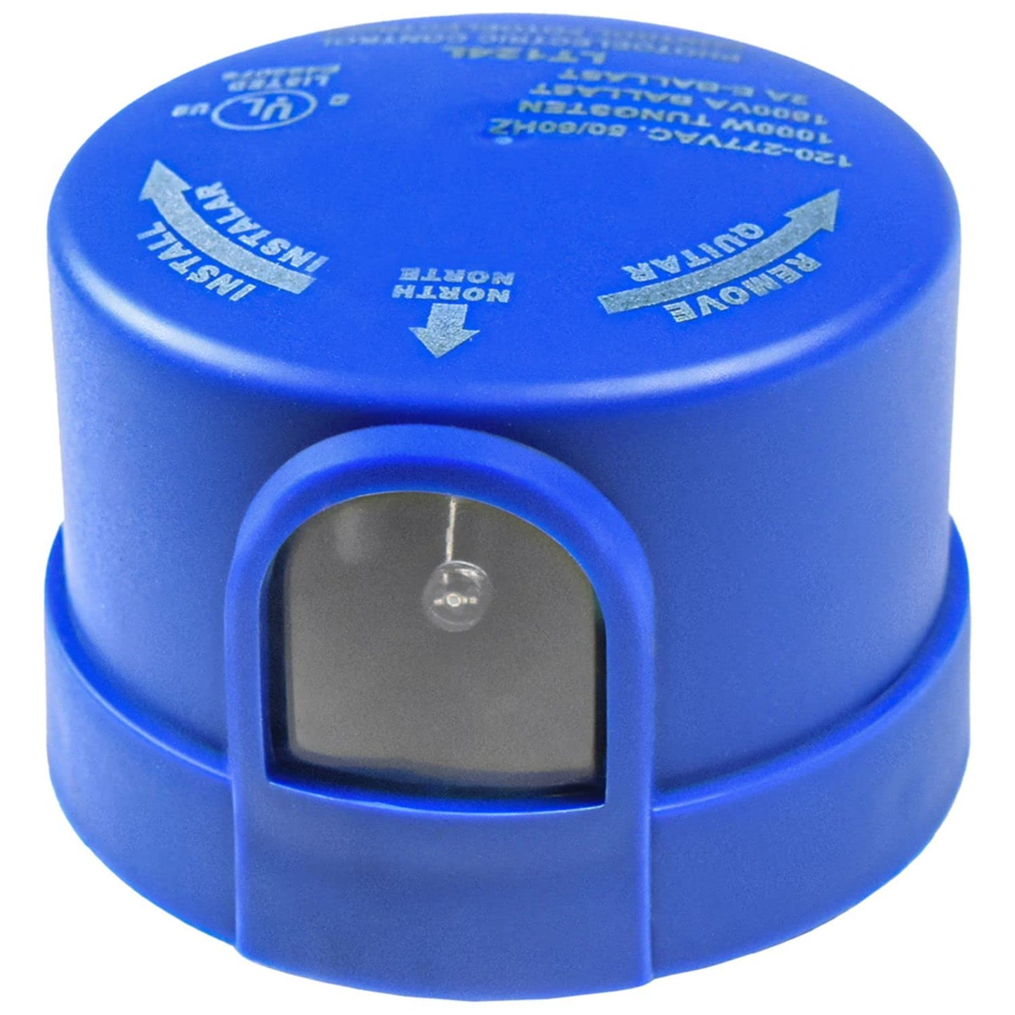 HQRP Photocell Sensor Outdoor Light Switch Dusk to Dawn Photoelectric Control Twist Lock Plug for Led Barn Light, Door Lights, Street Light, Parking