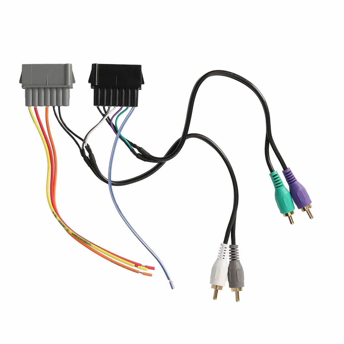 Metra Electronics 70-1818 Radio Wiring Harness for Chrysler Amp Integration, Multicolor