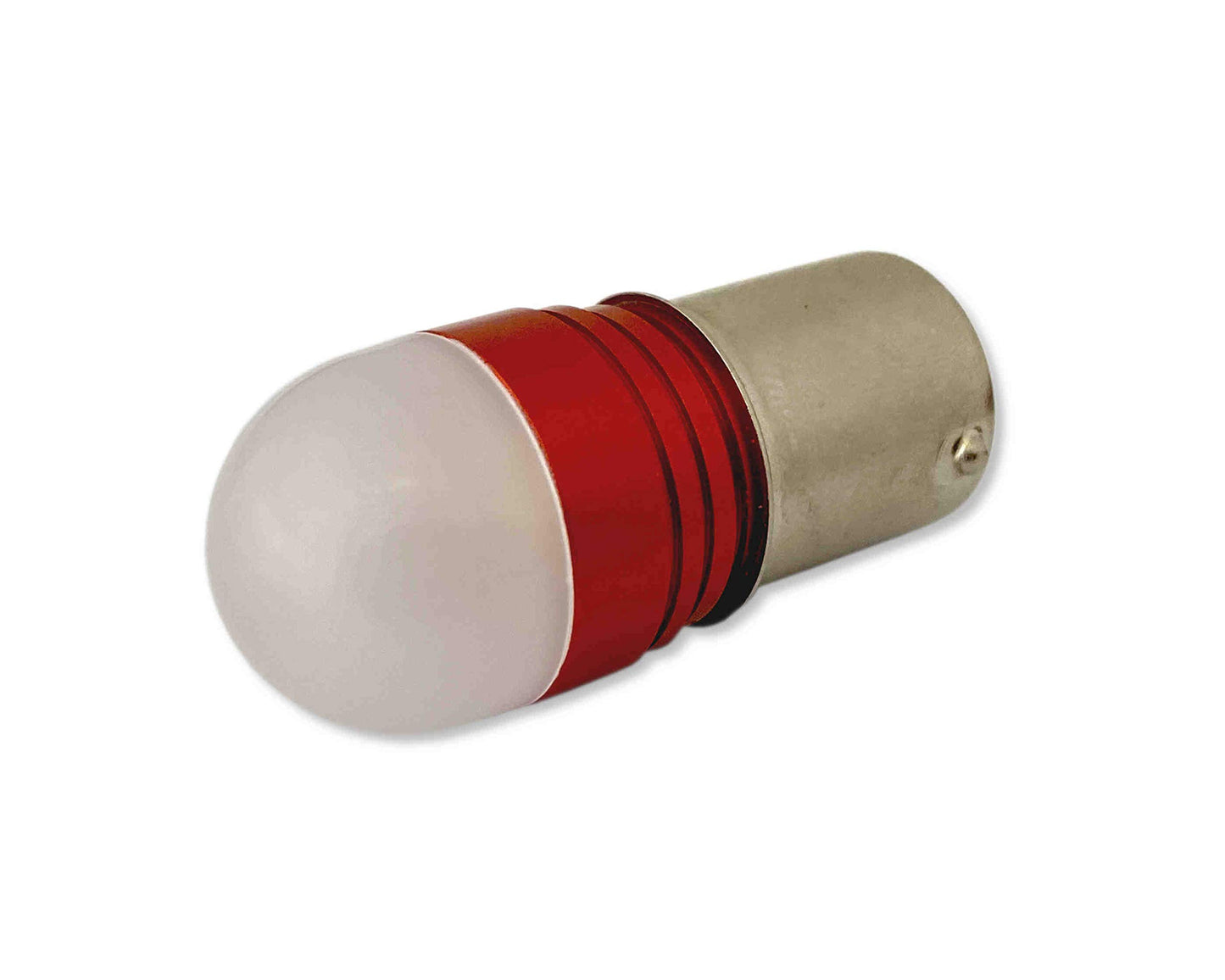#1308#1309 28VDC Miniature Bulb LED Replacement | Base: SC Bayonet Ba15S | Lamp Shape: B6 | Voltage: 28VDC (Warm White)