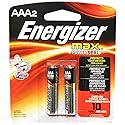 Energizer Max Alkaline Batteries AAA 2 Each