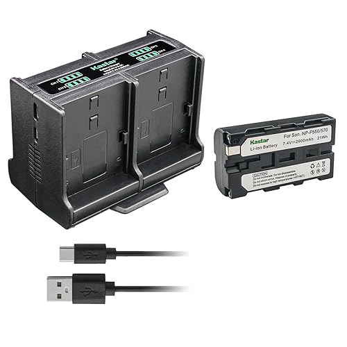 Kastar 1-Pack Battery and Quadruple Charger Compatible with Sony CCD-TRV81 CCD-TRV815 CCD-TRV82 CCD-TRV85 CCD-TRV86 CCD-TRV87 CCD-TRV88 CCD-TRV90