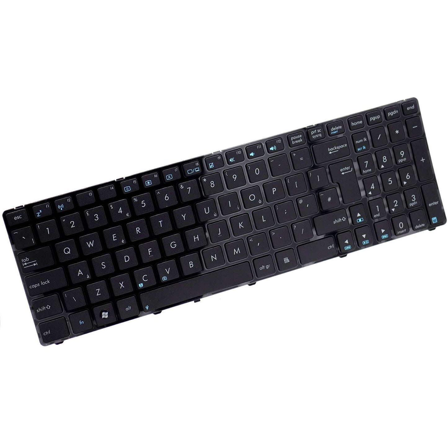 Deal4GO Replacement Keyboard for ASUS N53 N53SV N61 A52 A53 A54 A73 B53 K52 K53 K55 K73 X52 X53 X54 X55 X55A X55C X55V X66 X72 X75 F50 F55 F70 F75 U50