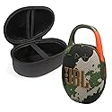 JBL Clip 5 Bluetooth Speaker and divvi! Protective Case - Camo