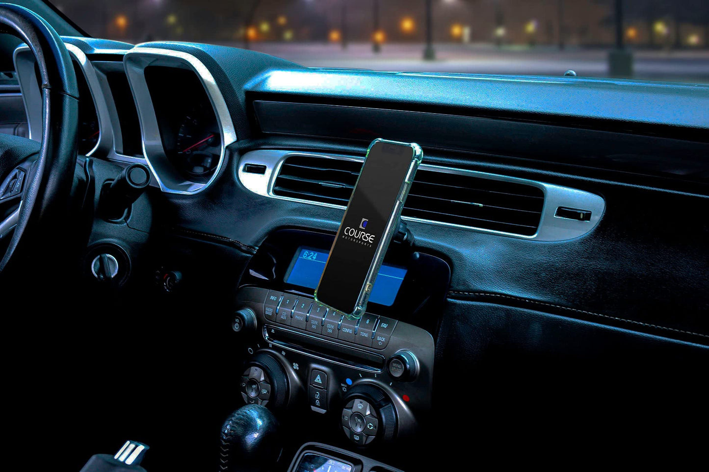 Course Motorsports Direct Fit Phone Mount: Chevrolet Camaro (2010-2015) Magsafe Head - Non Charging Right