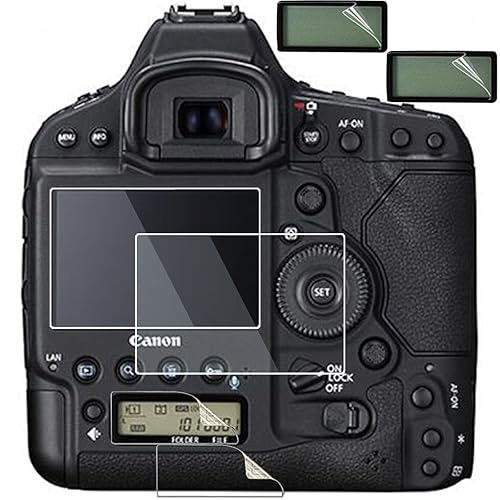 debous Screen Cover for Canon EOS-1D X Eos 1DX for EOS-1D X II 1D X Mark II 2 Mk II (not for mark iii) Dslr Camera, Tempered Glass 0.3mm 9H Hard