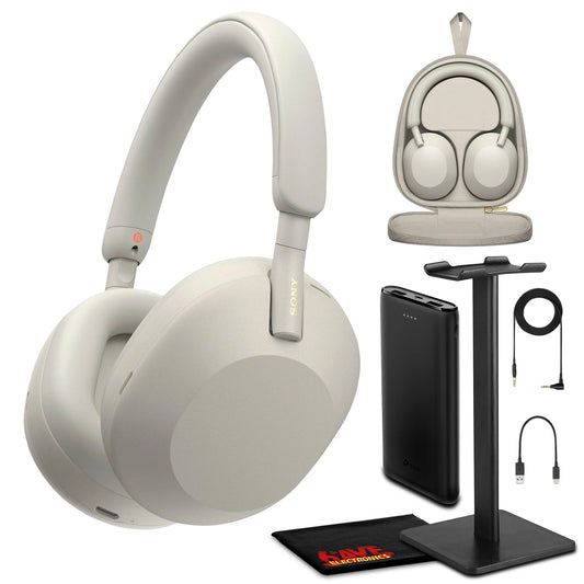 Sony WH-1000XM5 Best Auto Noise Canceling Wireless Over-Ear Headphones, 30hr Battery Life - Optimizer for Alexa and Google Assistant, Crystal Clear…