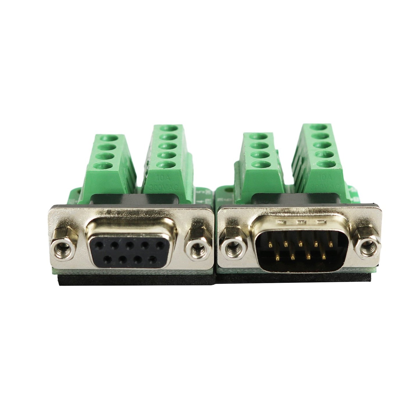 Twinklebay DB9 Breakout Connector RS232 Serial 9 Pin Connector Db9 Terminal (Male x 1, Female x 1)
