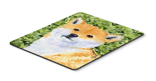 Caroline's Treasures SS8719MP Shiba Inu Mouse Pad/Hot Pad/Trivet, Large, Multicolor