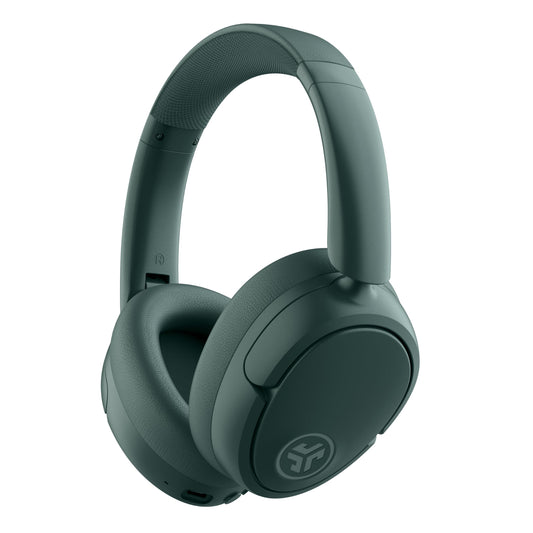 JLab JBuds Lux ANC Wireless Headphones, Sage, Hybrid Active Noise Cancelling, Customizable Sound, Spatial Audio Compatible, Premium Over-Ear…