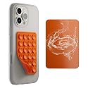 SEMBO Reusable & Restickable Nano Gel Silicone Sticky Suction Phone Grip with Removable Mounting Tape, Hands-Free Phone Accessories Holder for Selfies