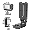 (Real Single One) DSLR Camera L Bracket Quick Release Plate Vertical Horizontal Switching Tripod Compatible with Canon Nikon Sony DJI Ronin Zhiyun