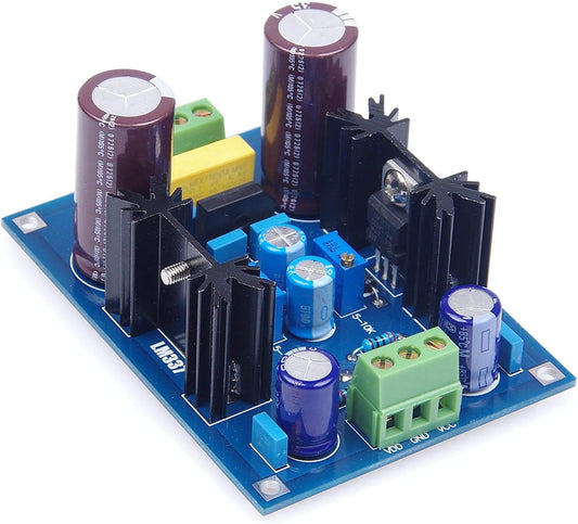 LIVISN LM317 LM337 Adjustable Voltage Regulator Power Supply Board ±1.25V to 37V DC Output