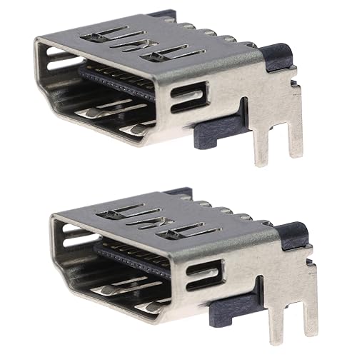 2PCS Original HDMI Port Socket Interface Connector Replacement for Playstation 5 PS5