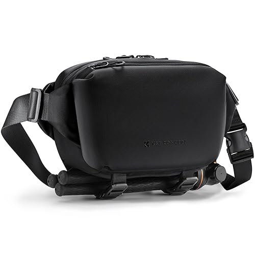 K&F Concept Small Sling Bag Everyday Shoulder Bag & Multifunction Photography Compact Crossbody Camera DSLR Portable Bag