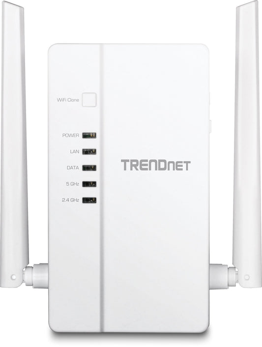 TRENDnet Wi-Fi Everywhere Powerline 1200 AV2 AC1200 Wireless Access Point, Expand Your Wireless Coverage, Built-in Concurrent Dual-Band, 3 x Gigabit