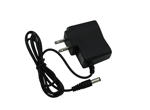 9V AC/DC Power Supply Adapter 500ma (0.5 amps) 5.5 mm*2.1 mm Tip (5.5mm OD X 2.1mm ID) - AC to DC Electric Transformer Inverter for 9-Volt DC…