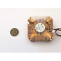 1 Piece copper 12v 55mm 2PIN Aluminum Cooling Fan Heatsink Cooler VGA CPU A8
