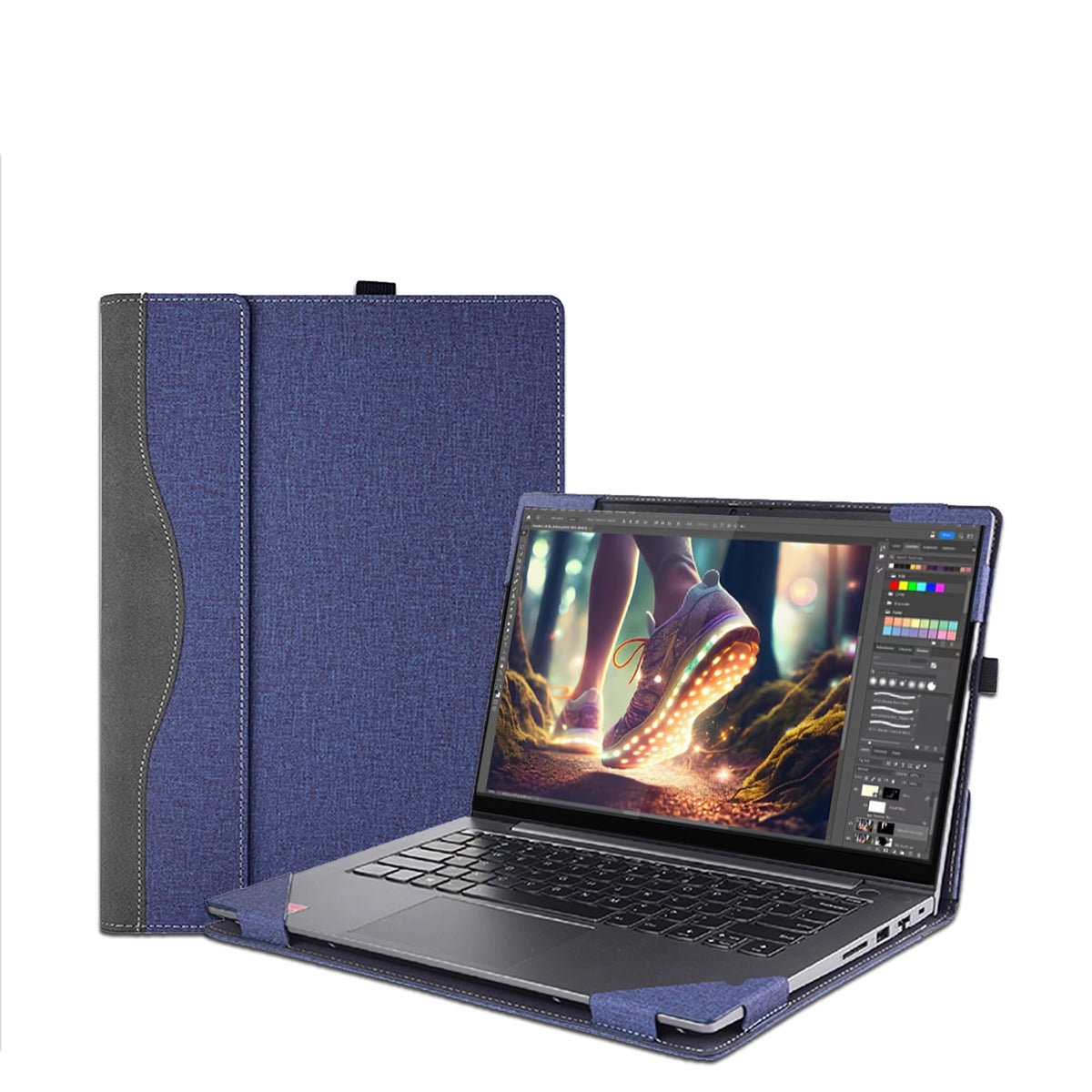Laptop Cover Case for 16 inch Lenovo Yoga 7 2-in-1 16AHP9 /16IML9 & Yoga 7 16'' Series & Yoga Slim 7 Pro 16ACH6 16ARH7 16IAH7,PU Leather Protective