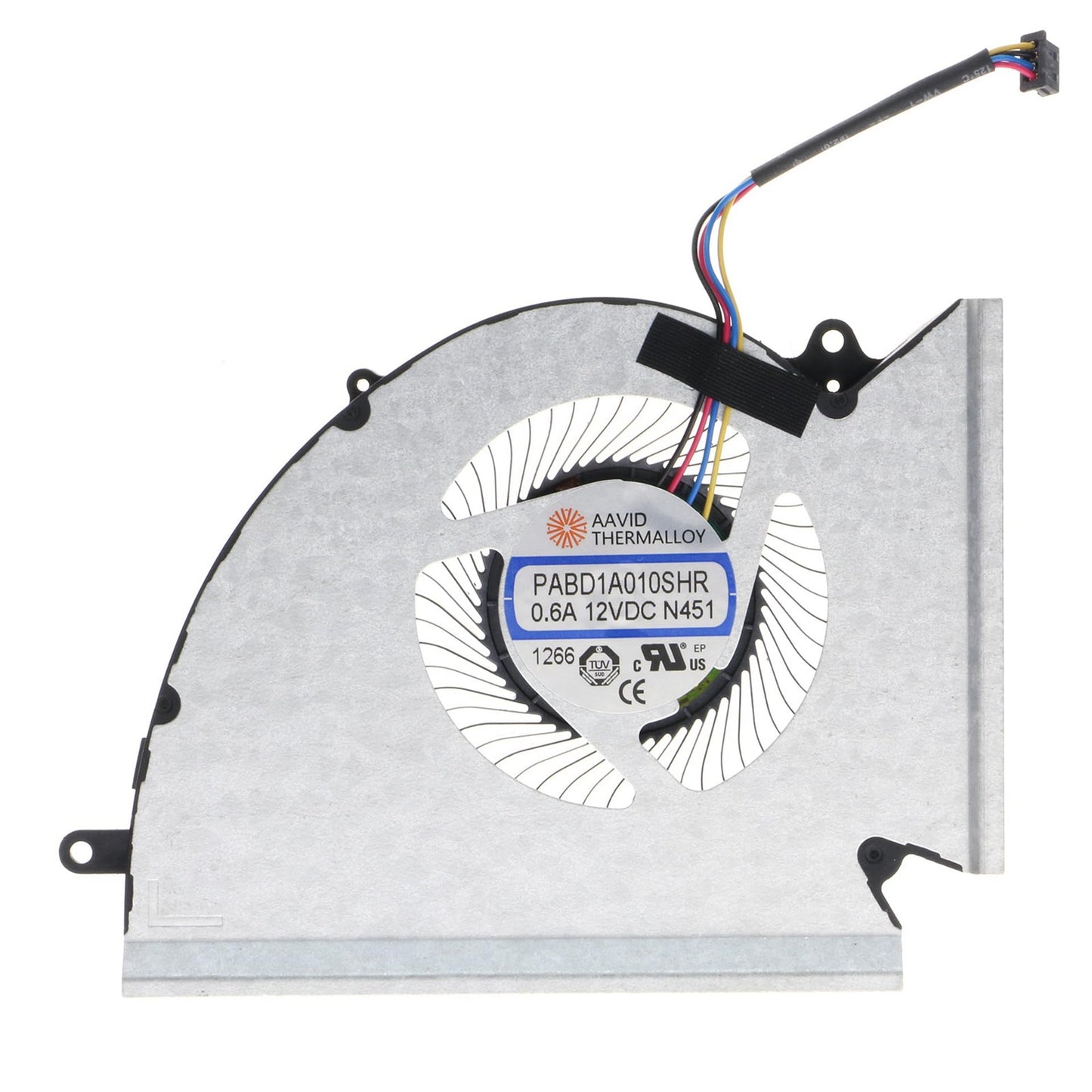 Replacement CPU&GPU Cooling Fan for MSI GP76 GE76 WE76 MS-17K2 MS-17K3 PABD1A010SHR-N452 PABD1A010SHR-N451