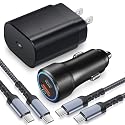Super Fast Charger Type C,Bangfun 25W USB C Wall/Car Charger Adapter for Samsung Galaxy S25/S24/S23/S22 Ultra/S21/S20 fe/S10,Note