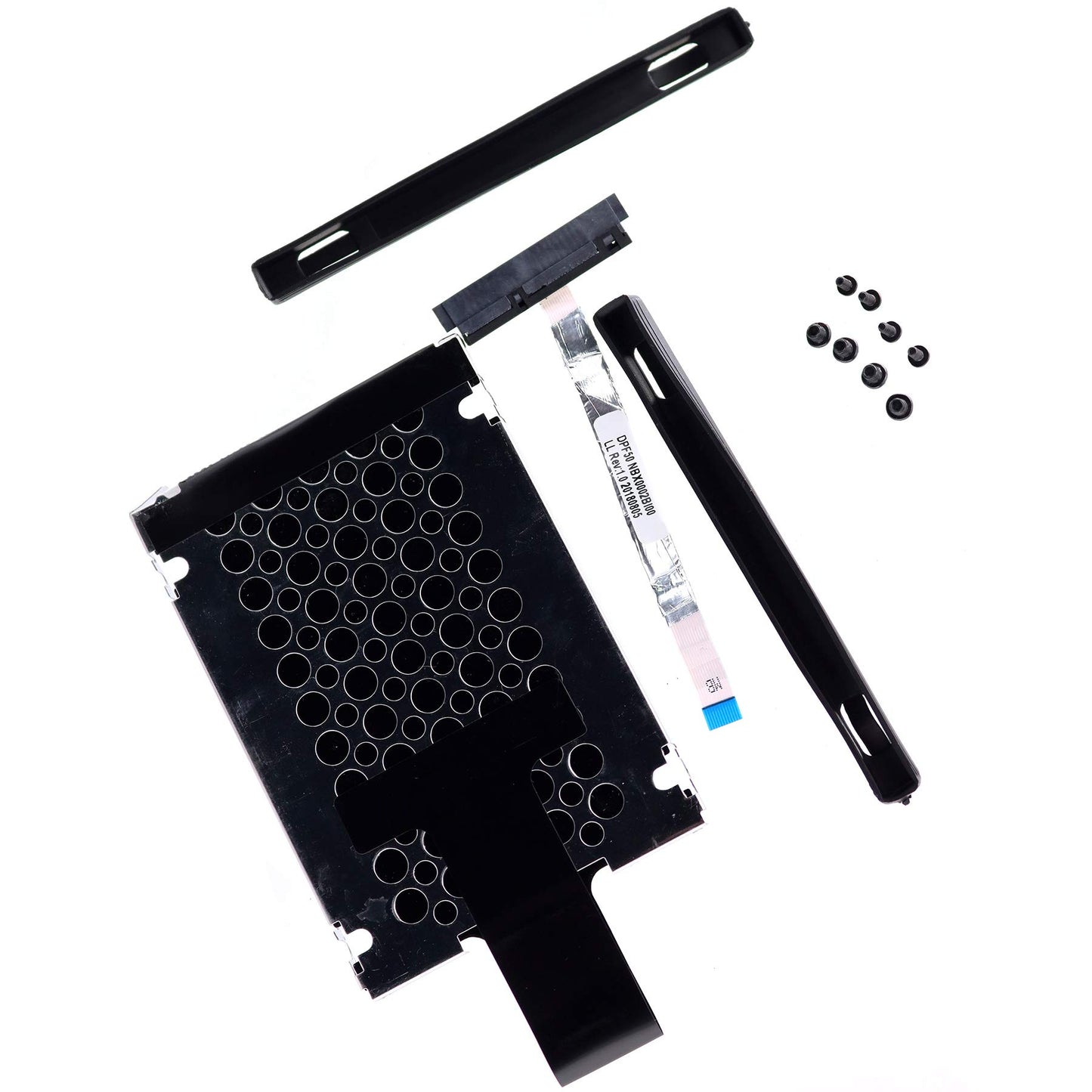 Deal4GO SSD SATA Hard Drive Cable Connector w/HDD Caddy Bracket for HP Pavilion 15-CX 15-CX0072TX 15-CX0075TX 15-CX0071TX NBX0002BI00