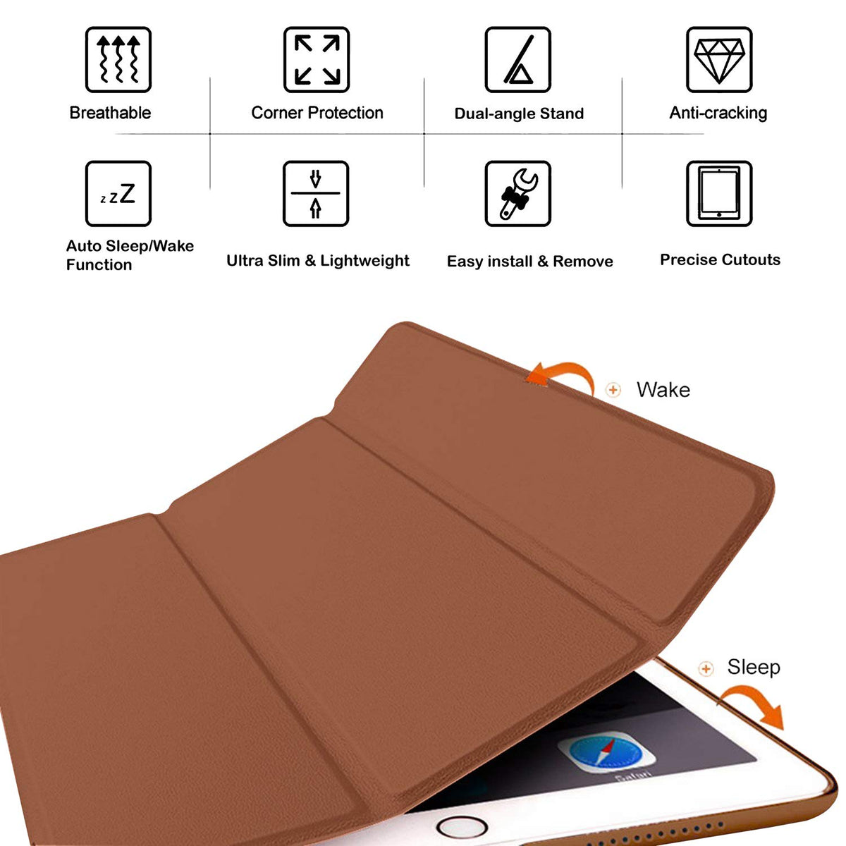 DuraSafe Cases for iPad Pro 9.7 inch 2016 Case A1673 MLMP2LL/A MM172LL/A MLMN2LL/A MLMQ2LL/A A1674 A1675