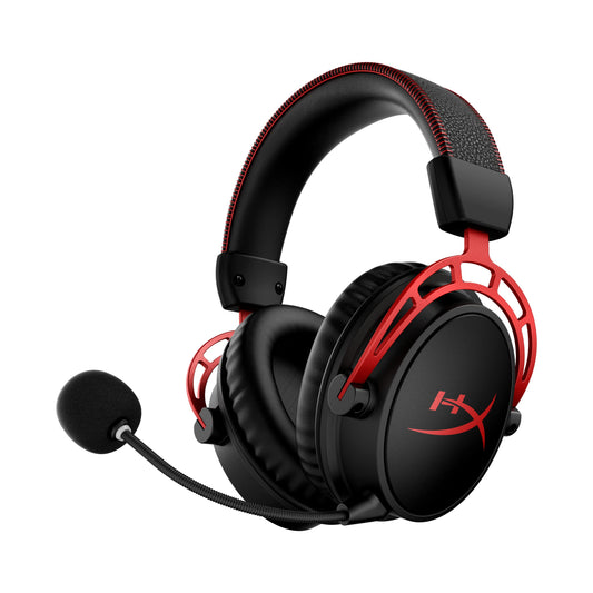 HyperX Cloud Alpha Wireless - Gaming Headset for PC, 300-hour battery life, DTS Headphone:X Spatial Audio, Memory foam, Dual Chamber Drivers