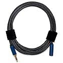 Knox Gear Nylon Braided 3.5mm Male-Female Audio Extension Adapter Cable (6-Feet)