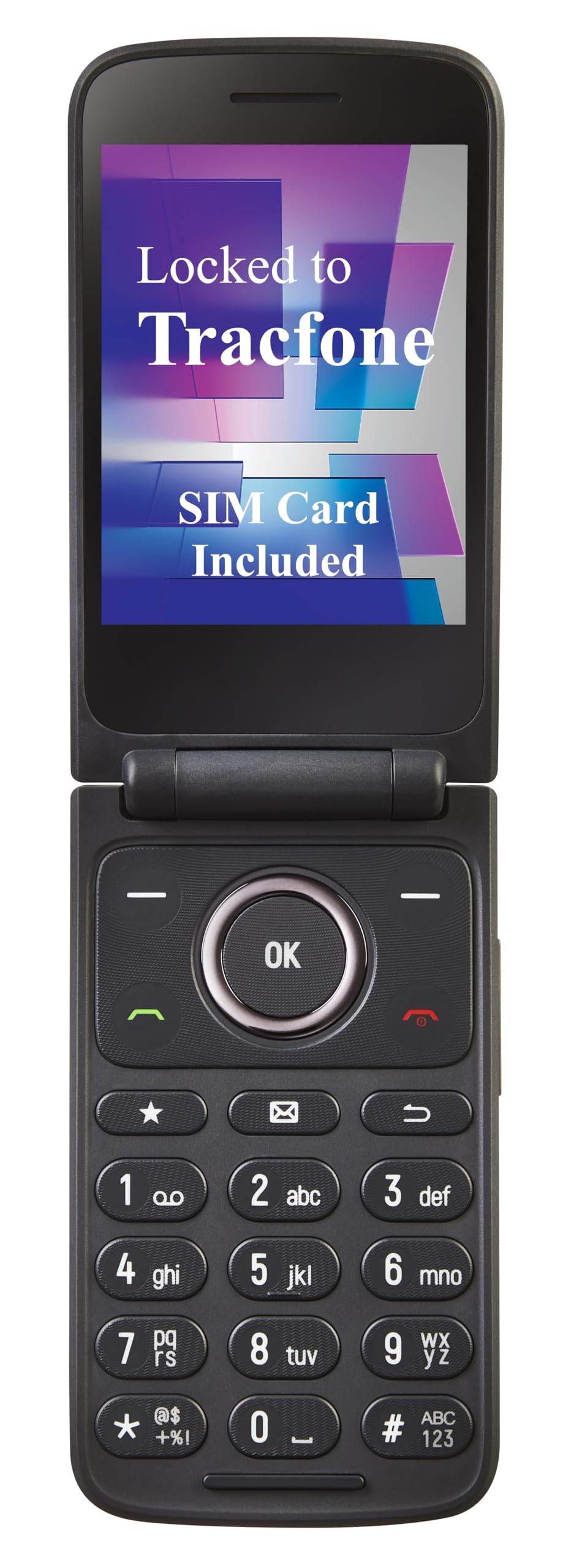 Tracfone, TCL FLIP 3, 16GB, Flip Phone, Stone Gray, 5MP Video Capable Camera, Locked [Sim Card Included - Separate Purchase Not Necessary]