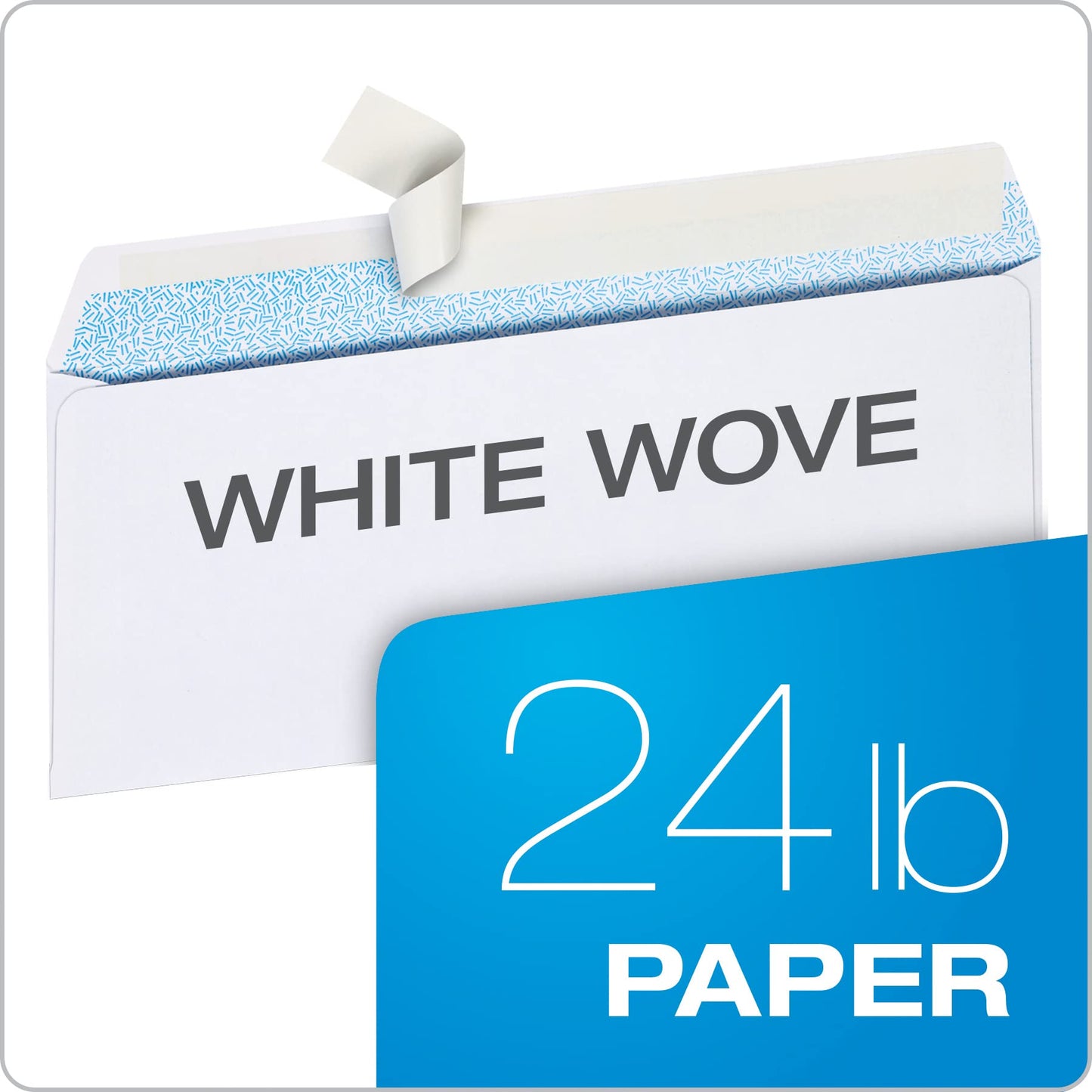 Columbian #10 Security Envelopes, 500 Pack, Self Seal Envelopes for Home, School, and Business Mailings, No Window, 4-1/8 x 9-1/2 Inches, Durable 24