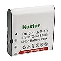 Kastar 1-Pack Battery NP-40 Replacement for Minolta NP-40 Battery, Minolta MN4K100Z 4K Ultra HD, Minolta MN4K30NV 4K Ultra HD / 30 MP, Minolta