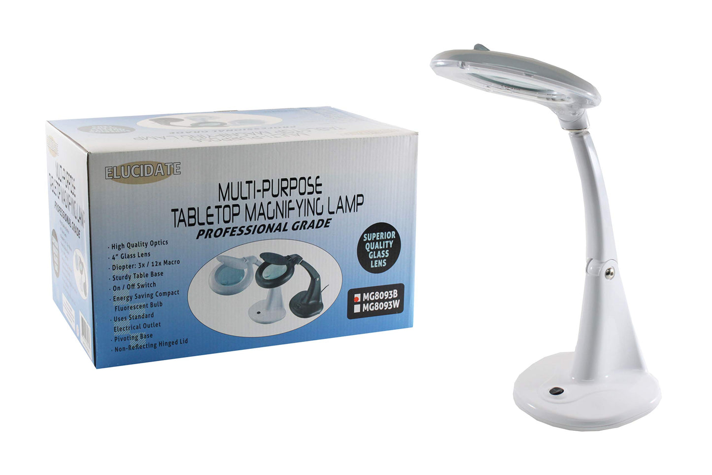 3x White Magnifying Fluorescent Lamp