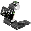 Magnetic Wireless Charger Stand, 3 in 1 Foldable Wireless Charging Station with 20W Adapter, Travel Charger for Multiple Devices for iPhone 17 16 15