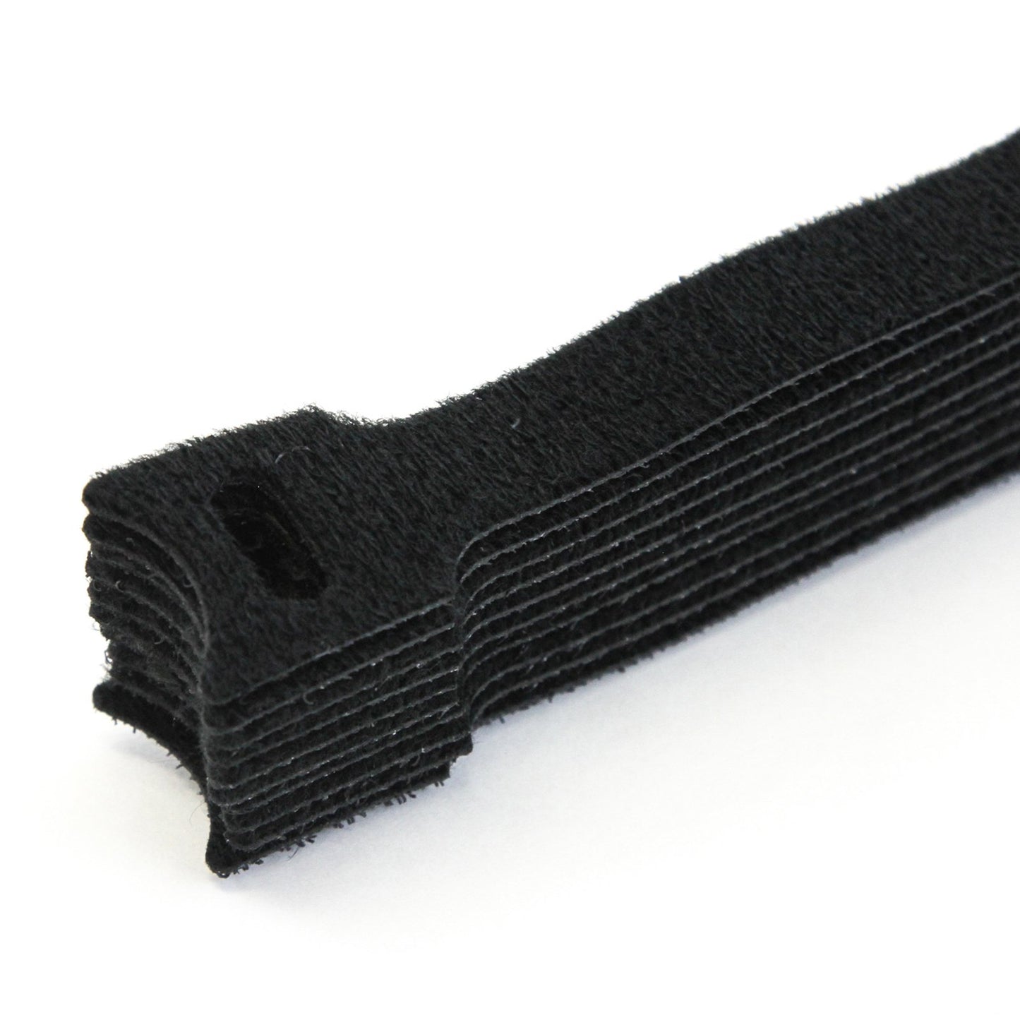 10 pcs Reuseable 8 Inches Fastening Zip Cable Ties Straps Hook and Loop Adjuststable Securing Cord Management
