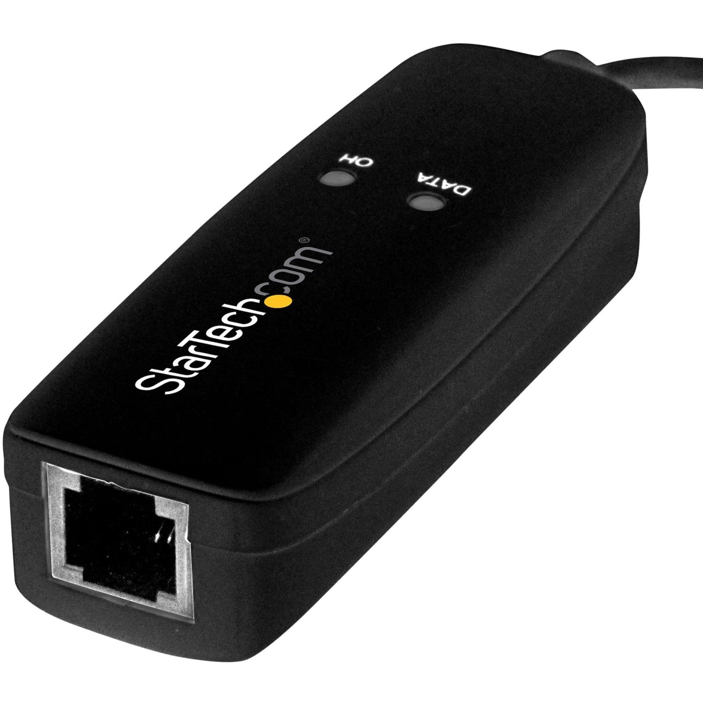 StarTech.com 56K USB Dial-up & Fax Modem - V.92, External - Hardware Based USB Modem - Transfer rates up to 56Kbps (data) / 14.4Kbps (fax)