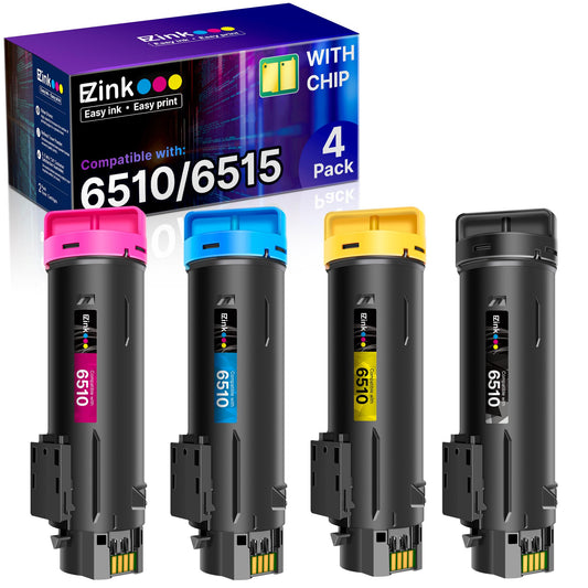 E-Z Ink Phaser 6510 Toner Cartridge 106r03474 106r03477 106r03478 106r03480