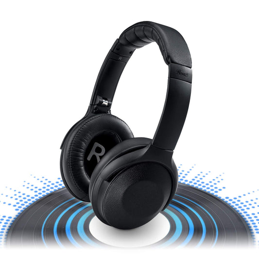 Rosewill Active Noise Cancelling Wireless Bluetooth Headphones, ANC Over Ear Wireless Headset Ideal for Travel, Rechargeable Long Lasting Battery…