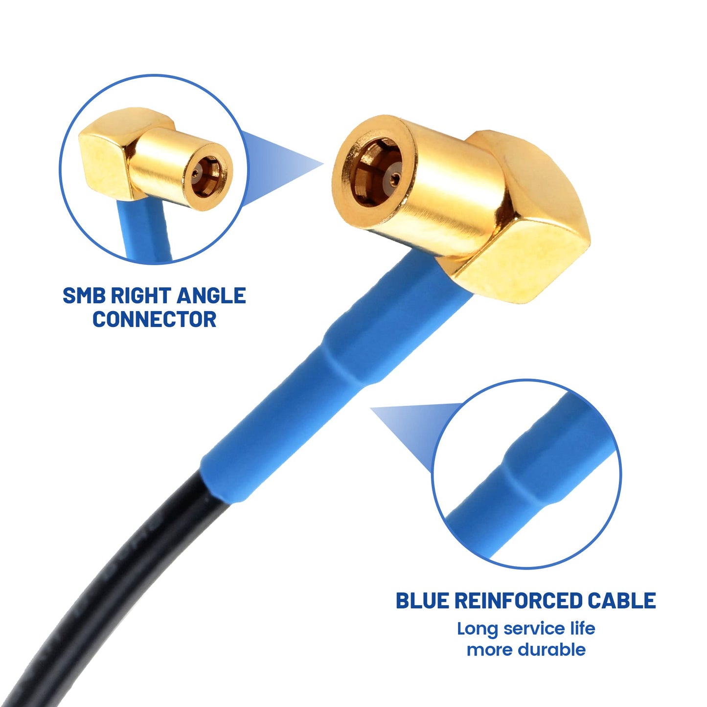 Anina 4 Ft Sirius XM Satellite Radio Antenna for XM Sirius Radio Receiver with Magnetic Compatible with Home/Car Cradle Lynx Edge MiRGE XMp3 Inno