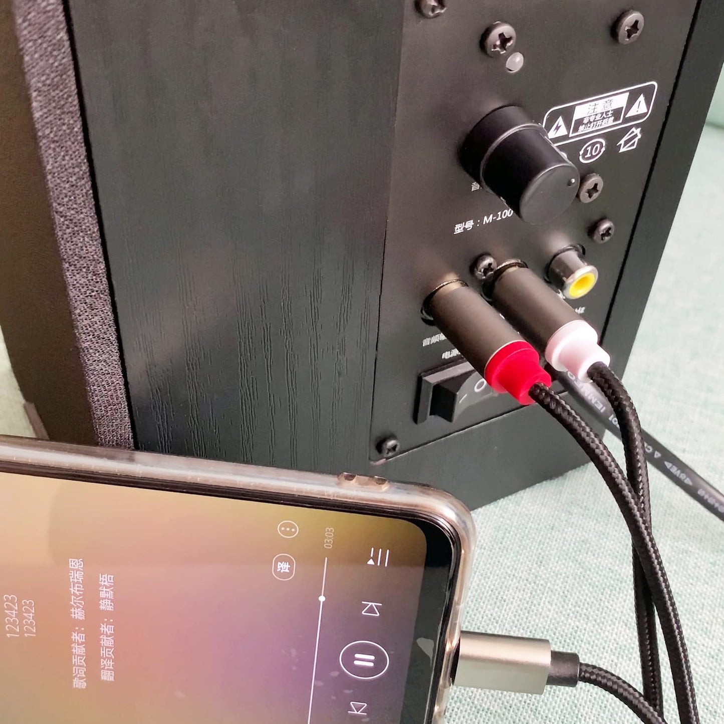 Froggen USB C to 2 RCA Audio Cable, RCA Cables Type-C to 2 Male RCA to USB C for i-Pad, Phone, Laptop, Tablet, Galaxy, Pixel, Home Theater, DVD