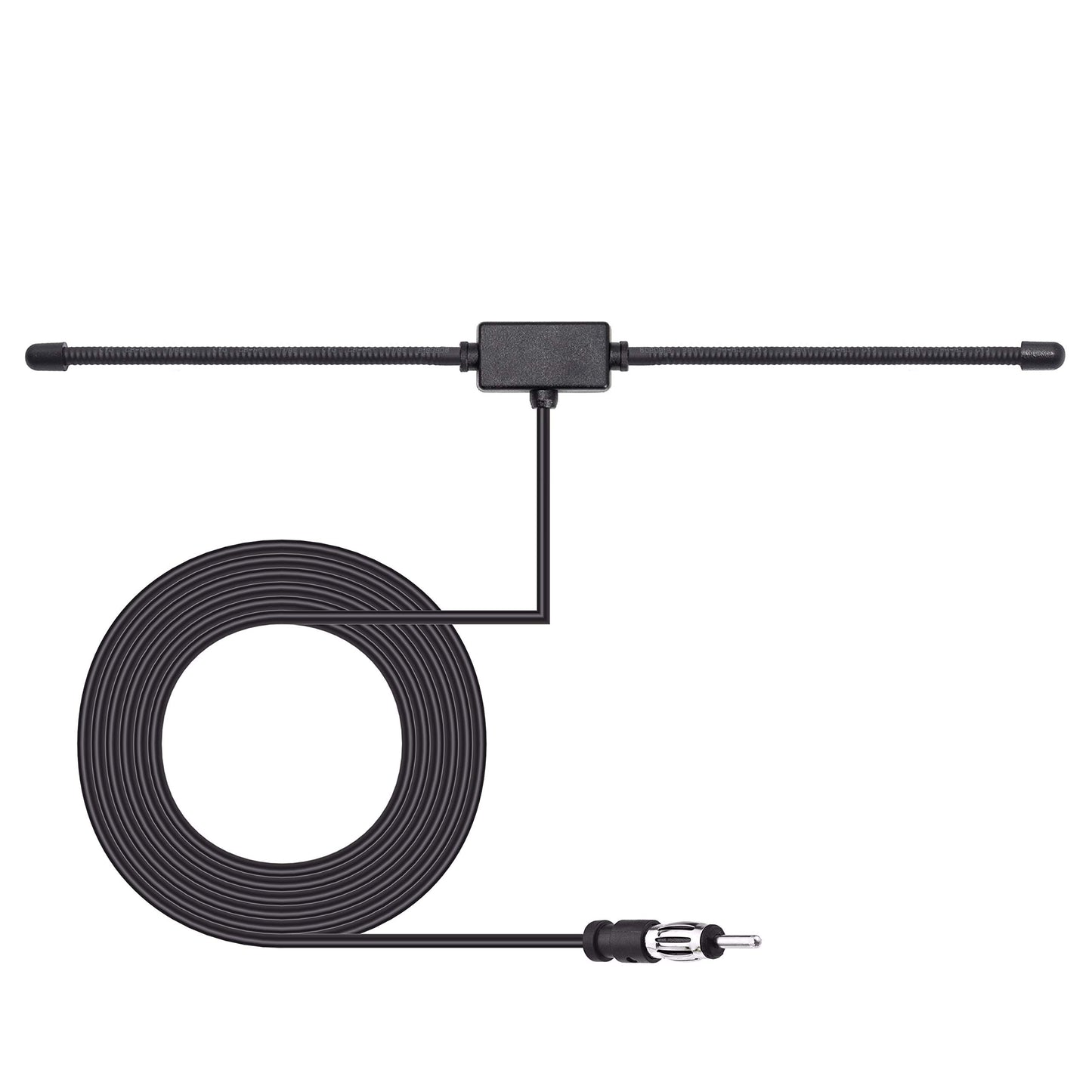 Bingfu Car FM AM Radio Dipole Antenna Adhesive Mount for Vehicle Truck SUV Car Stereo in Dash Head Unit CD Media Receiver Player Audio Marine Boat