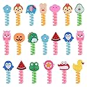 ASTARON 20 Pcs Cartoon Charger Cable Protectors USB Charger Cable Saver Silicone Flexible Cable Wire Protectors for Most Cellphone Data Lines Phone