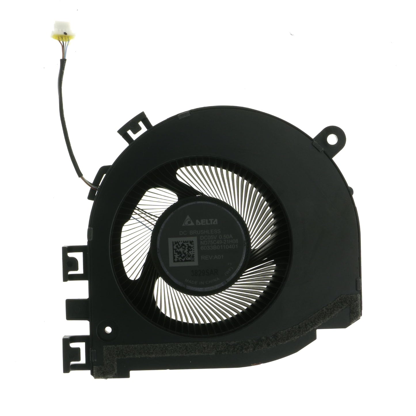 Replacement New CPU & GPU Cooling Fan for HP ZBook Fury 16 G9 G10 ND75C49-21H08, ND75C49-21H09, 6033B0110401, 6033B0110201, N19217-001 DC5V Fan