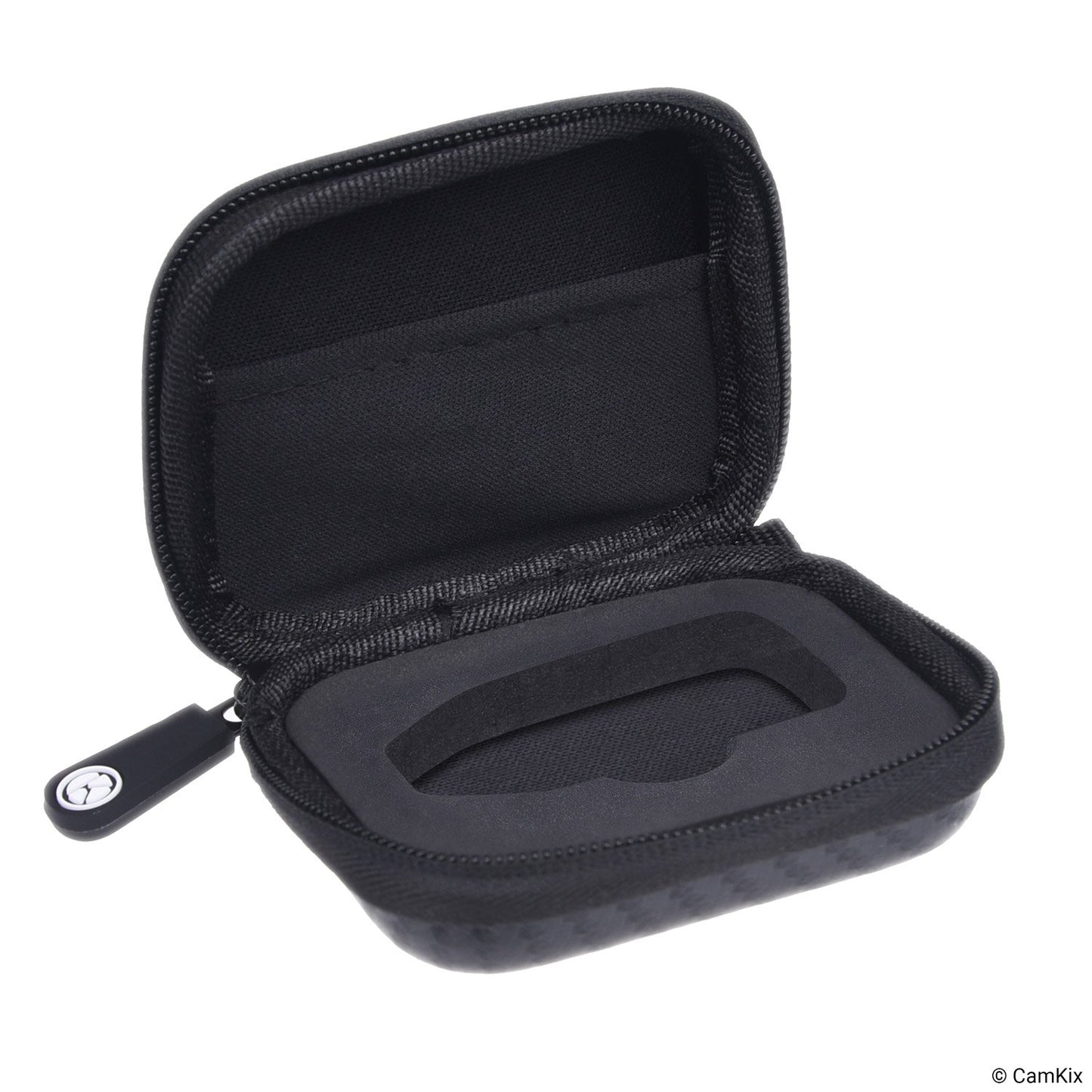Protective Travel/Storage Case for Trezor One Bitcoin/Cryptocurrency Wallet - Durable Nylon Hardshell Case with Mesh Pocket (for USB cable) and