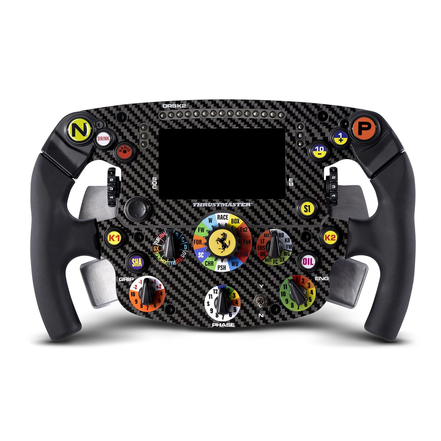 Thrustmaster T Chrono Paddles SF 1000 Edition, Push Pull Paddle Shifters, Replica Positioning, Switches with Silver Contacts, PC, PS4 PS5 Xbox One