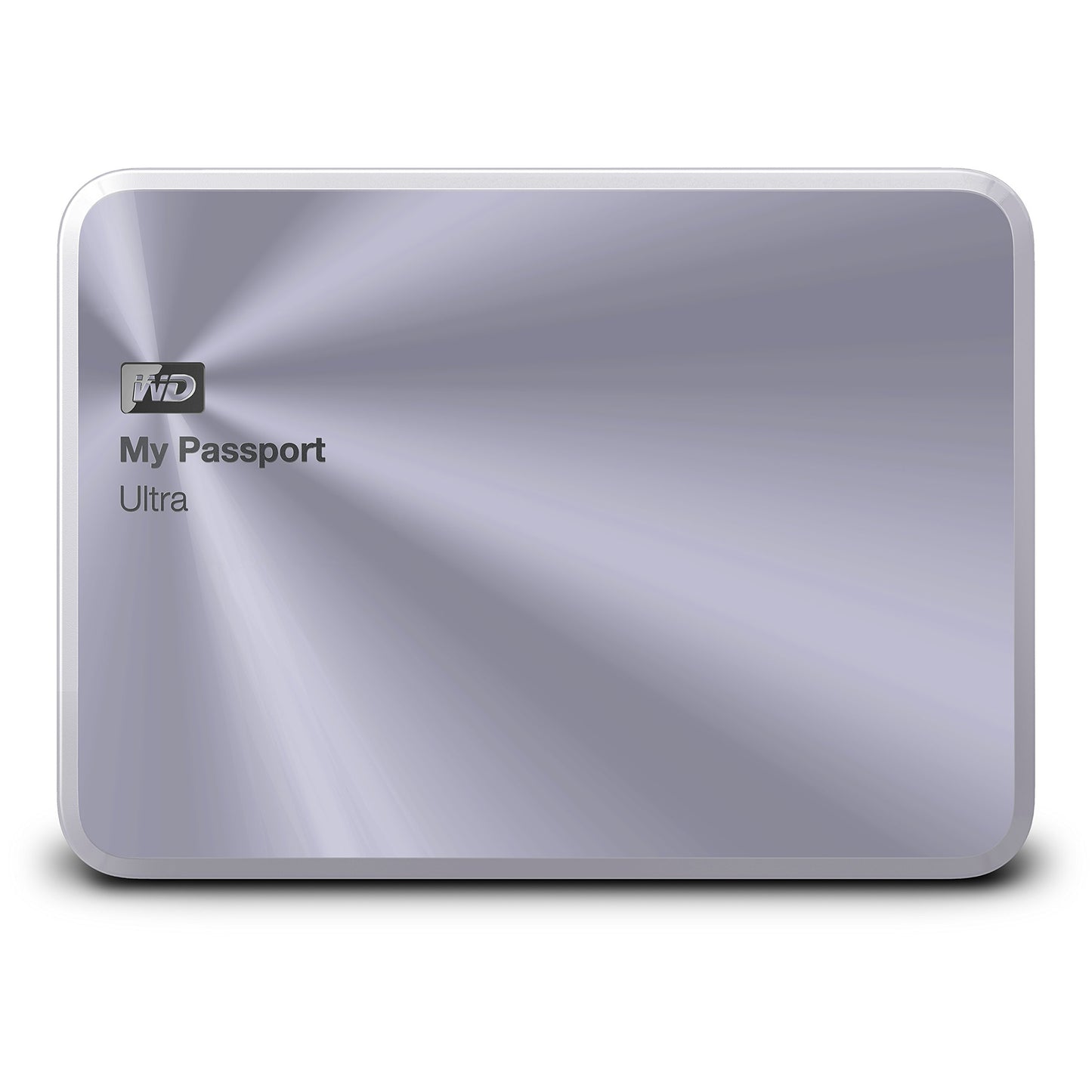 WD 2TB Silver My Passport Ultra Metal Edition Portable External Hard Drive - USB 3.0 - WDBEZW0020BSL-NESN