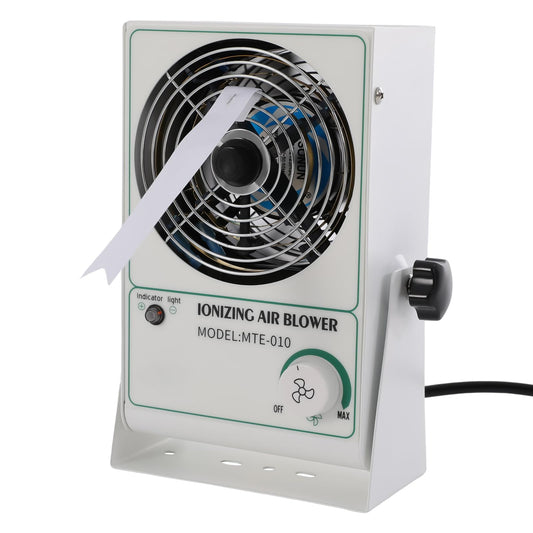 DRIKH Ionizing Air Blower Fan Ion Anti-Static, 110V Ionizer Commercial Machine Eliminator Adjustable Wind Speed Electricity Elimination Fan
