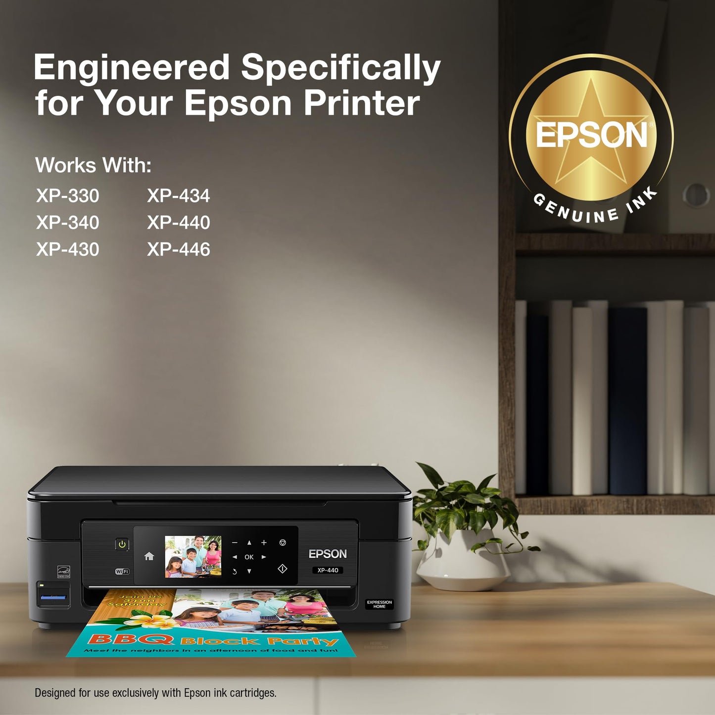 EPSON 288 DURABrite Ultra Ink Standard Capacity Black Dual Cartridge Pack (T288120-D2) Works with Expression XP-330, 430, 434, 340, 440, 446