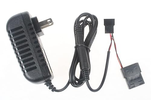 NOYITO DC 12V 2A Fan Power Adapter Fan External Power Supply Suitable for D-Port 3-Pin 4-Pin Male Female Connector Cooling Fans