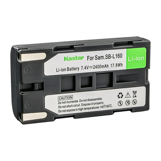 Kastar 1-Pack Battery SB-L160 Replacement for Samsung SC-L520, SC-L530, SC-L550, SC-L600, SC-L610, SC-L630, SC-L650, SC-L700, SC-L710, SC-L750