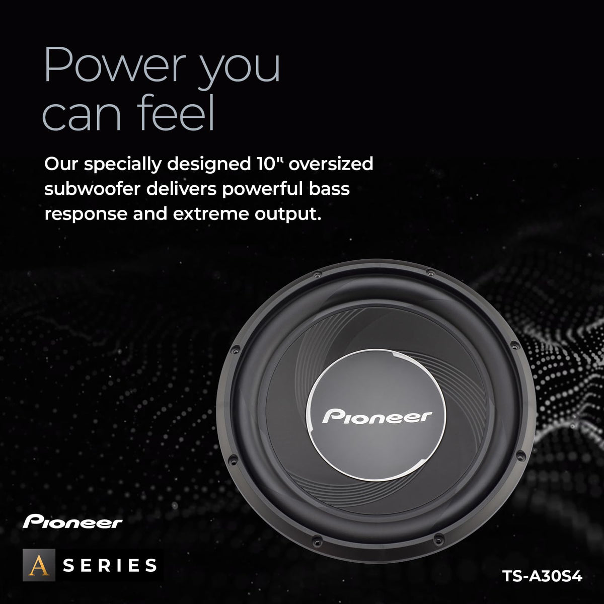 PIONEER A-Series TS-A30S4 12" Subwoofer 1400W Max